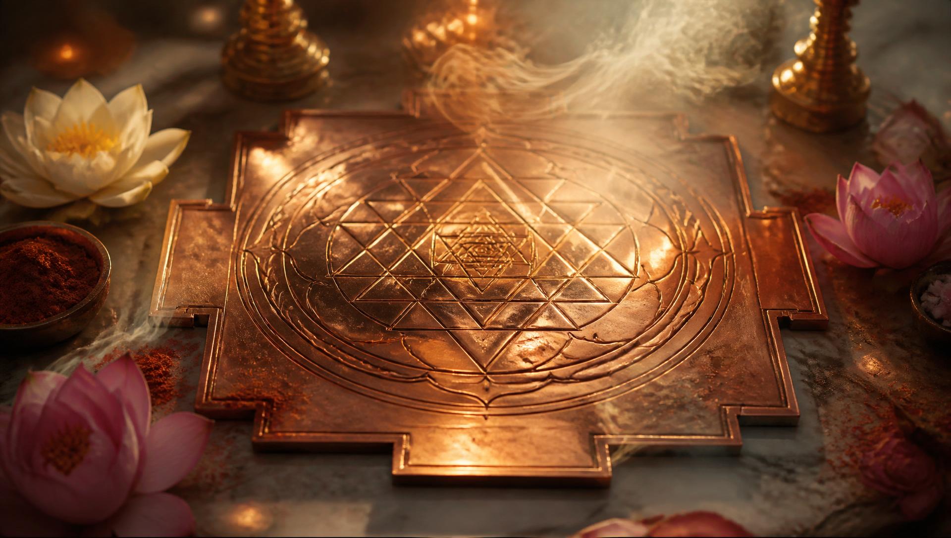 Sacred protective yantra used in Nivāraṇa rituals